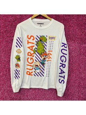 Nickelodeon Rugrats 1991 Cartoon Long Sleeve T-Shirt Small
